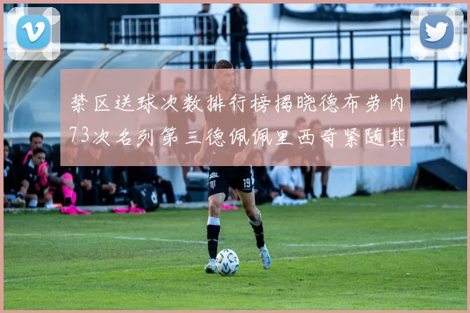 禁区送球次数排行榜揭晓德布劳内73次名列第三德佩佩里西奇紧随其后